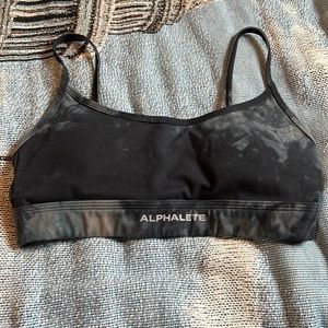 Alphalete oil stain sports bra